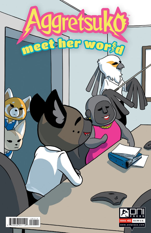 Aggretsuko Meet Her World #1 C vr A Mcdonald