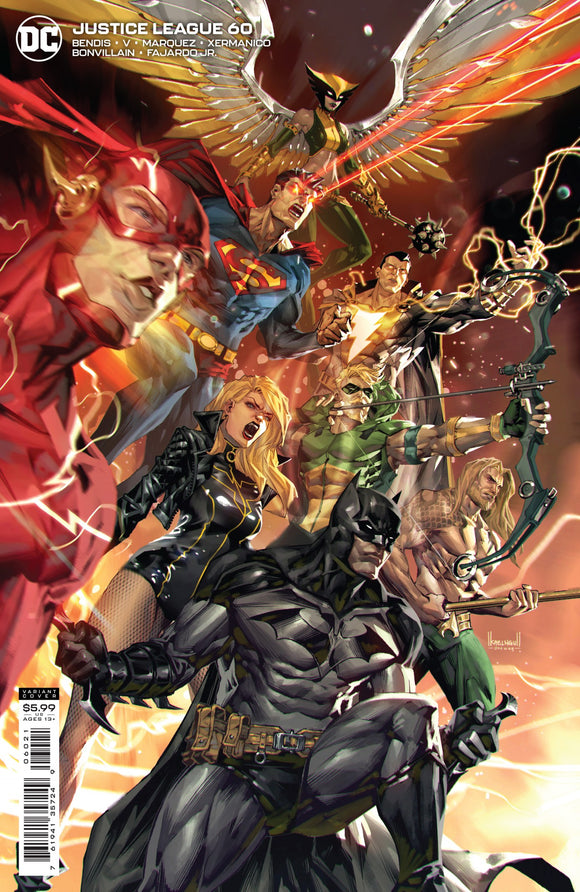 Justice League #60 Cvr B Ngu C ardstock Var