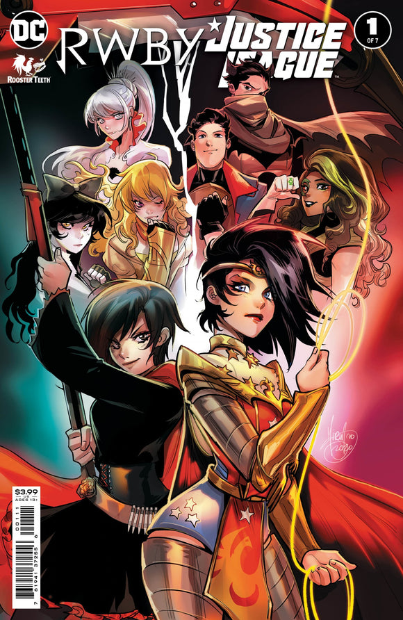 Rwby Justice League #1 Cvr A A ndolfo