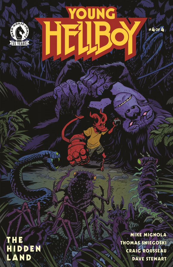 Young Hellboy The Hidden Land #4 (Of 4) Cvr A Smith