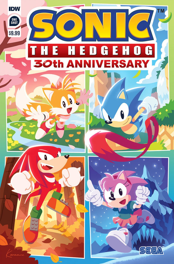Sonic The Hedgehog 30th Anniv Spec Cvr A Sonic Team (C: 1-0-