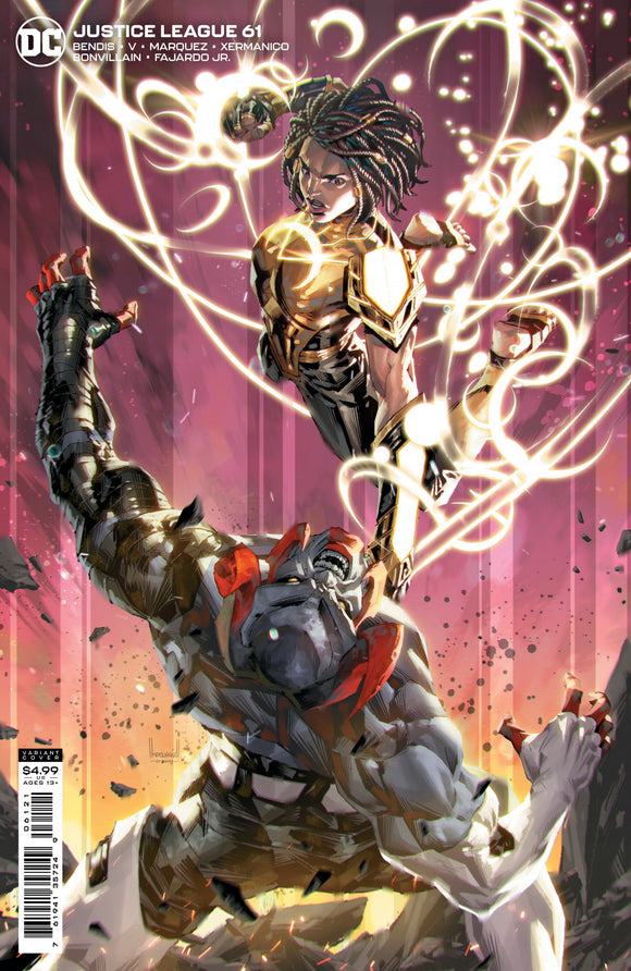 Justice League #61 Cvr B Ngu C ardstock Var