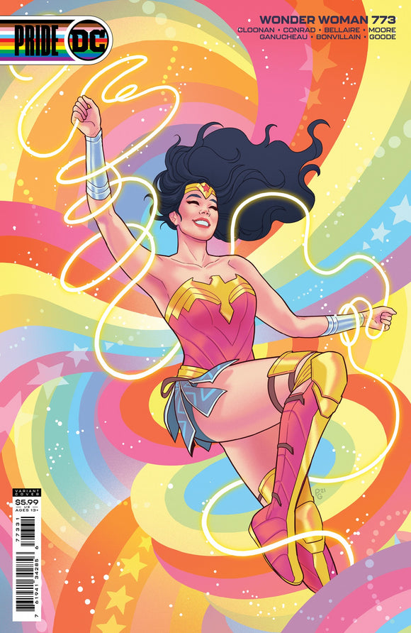 Wonder Woman #773 Cvr B Pride Ganucheau