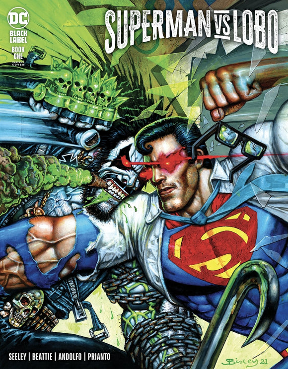 Superman Vs Lobo #1 Cvr B Var (Mr)