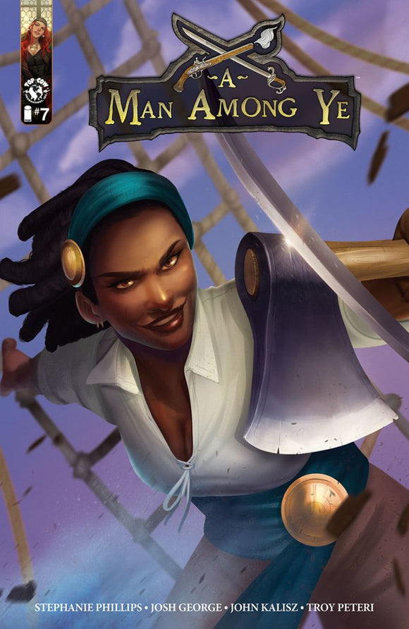 A Man Among Ye #7 Cvr B Riddel