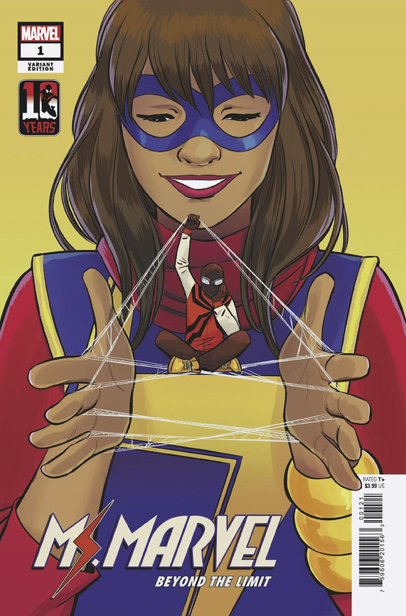 Ms Marvel Beyond Limit #1 (Of 5) Miles Morales 10th Anniv Va