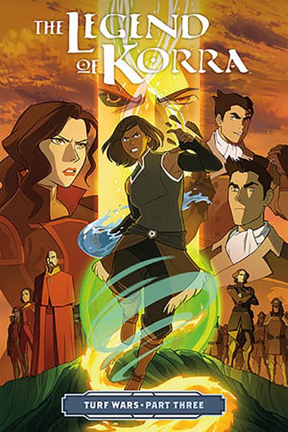 Legend Of Korra Tp Vol 03 Turf Wars Pt 3 (New Ptg) (C: 1-0-0