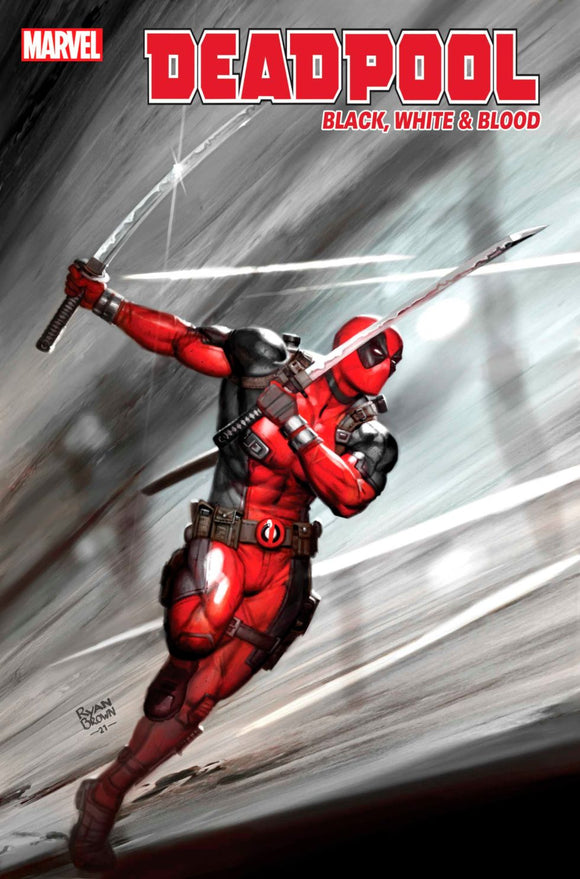 Deadpool Black White Blood #4 (Of 4)