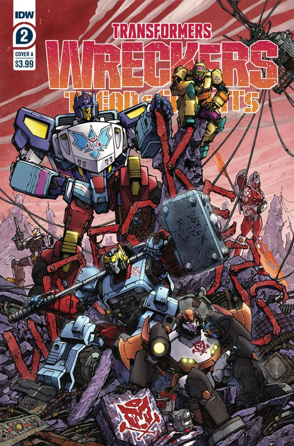 Transformers Wreckers Tread & Circuits #2 (Of 4) Cvr A Milne