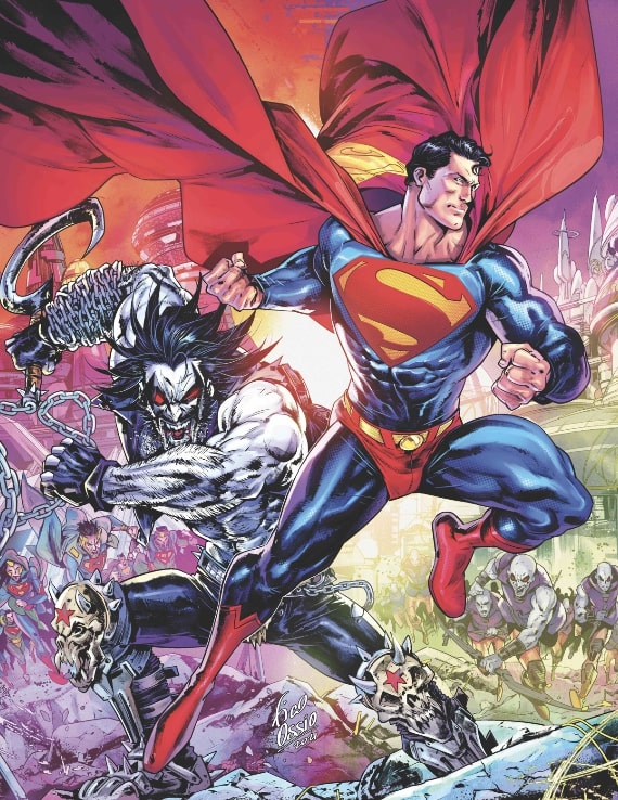 Superman Vs Lobo #2 (Of 3) Cvr B Ossio Var (Mr)