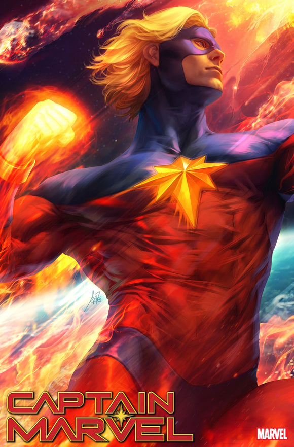 Captain Marvel #34 Artgerm Tea ser Var