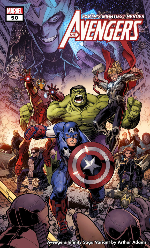 Avengers #50 Infinity Saga Pha se One Var