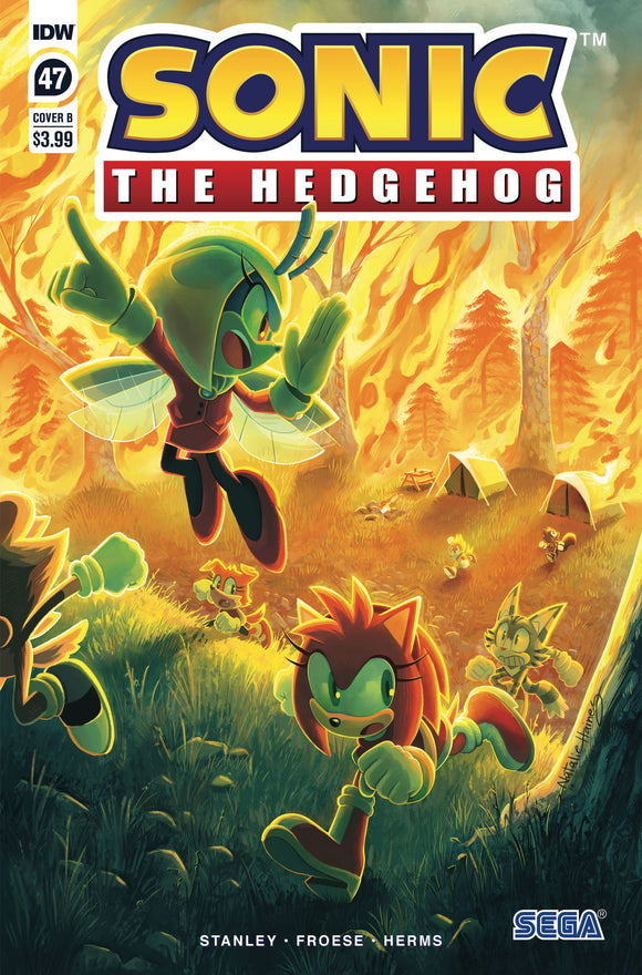Sonic The Hedgehog #47 Cvr B H aines (C: 1-0-0)