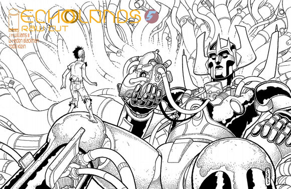 Echolands Raw Cut Ed #5 Cvr B Foss (Mr)