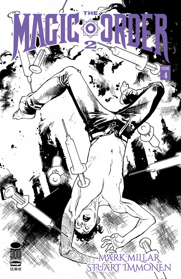 Magic Order 2 #4 (Of 6) Cvr B Immonen B&W (Mr)