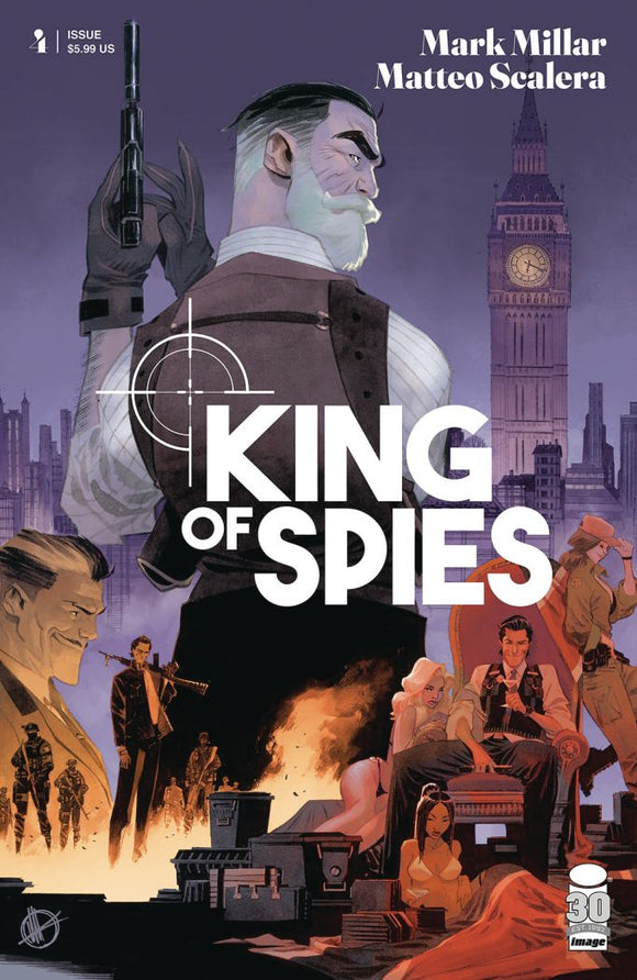 King Of Spies #4 (Of 4) Cvr A Scalera (Mr)