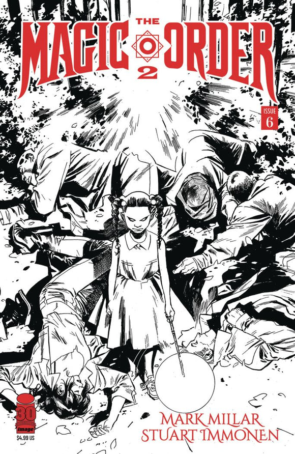 Magic Order 2 #6 (Of 6) Cvr B Immonen B&W (Mr)