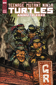 Tmnt Annual 2022 Cvr B Eastman