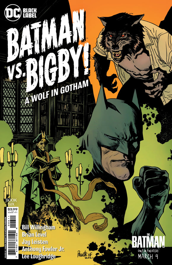 Batman Vs Bigby A Wolf In Goth am #3 #6 (Of 6) Cvr A Paquette