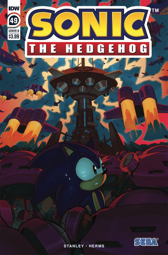 Sonic The Hedgehog #49 Cvr B G igi Dutreix (C: 1-0-0)