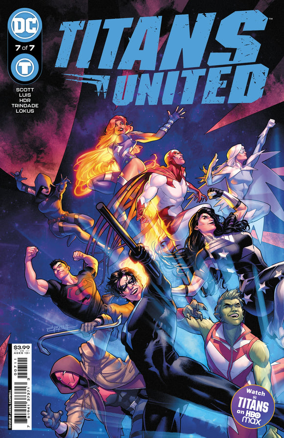 Titans United #7 (Of 7) Cvr A Campbell