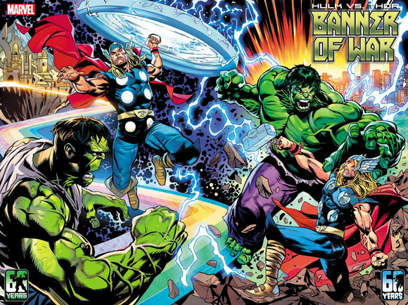 Hulk Vs Thor Banner War Alpha #1 Shaw Wrpad Connecting Var