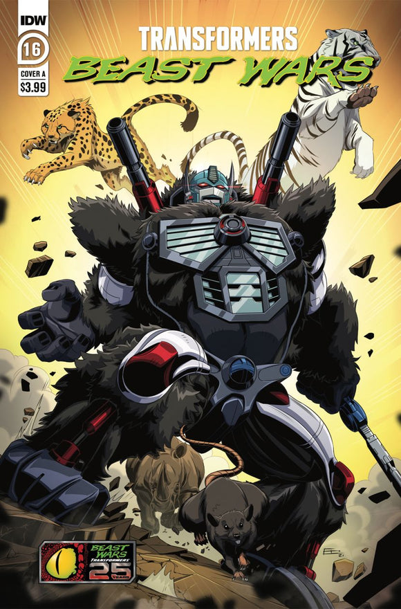 Transformers Beast Wars #16 (O f 17) Cvr A Lopez