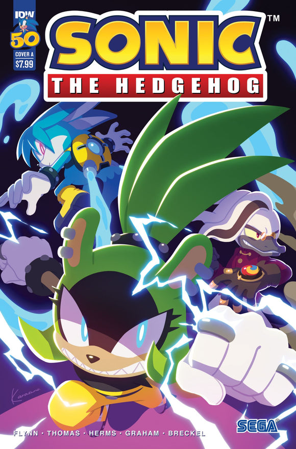 Sonic The Hedgehog #50 Cvr A Sonic Team (C: 1-0-0)