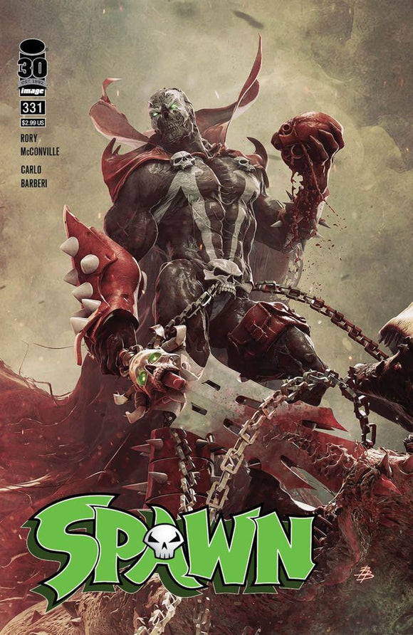 Spawn #331 Cvr A Barends