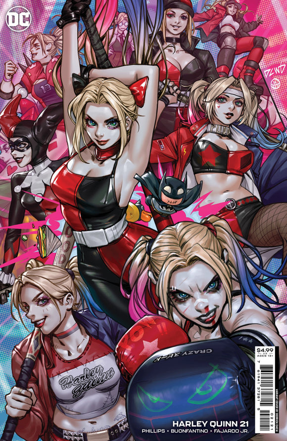 Harley Quinn #21 Cvr B Chew Ca rd Stock Var