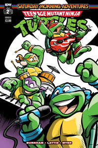 Tmnt Saturday Morning Adventur es #2 Cvr B Fosgitt