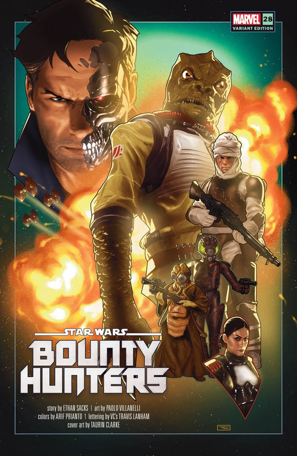 Star Wars Bounty Hunters #28 C larke Revelations Var