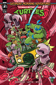 Tmnt Saturday Morning Adventur es #4 Cvr A Lattie