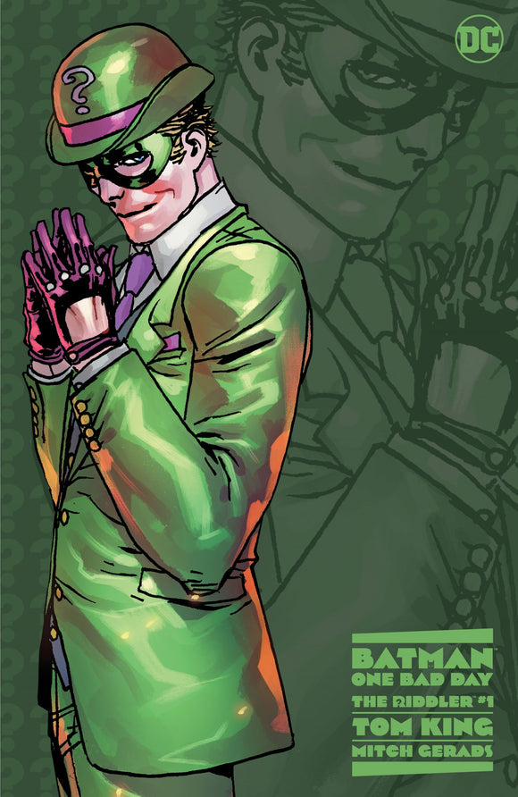 Batman One Bad Day Riddler #1 2nd Ptg Var