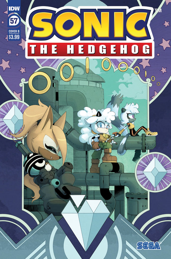 Sonic The Hedgehog #57 Cvr B T homas