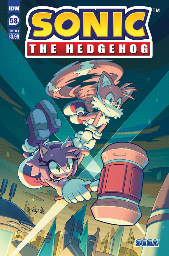 Sonic The Hedgehog #58 Cvr A Y ardley