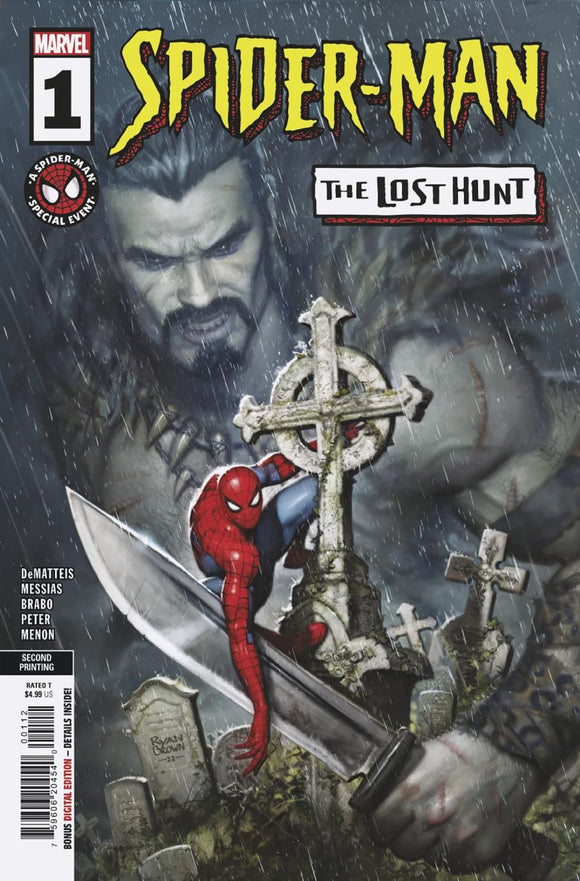 Spider-Man Lost Hunt #1 (Of 5) 2nd Ptg Ryan Brown Var