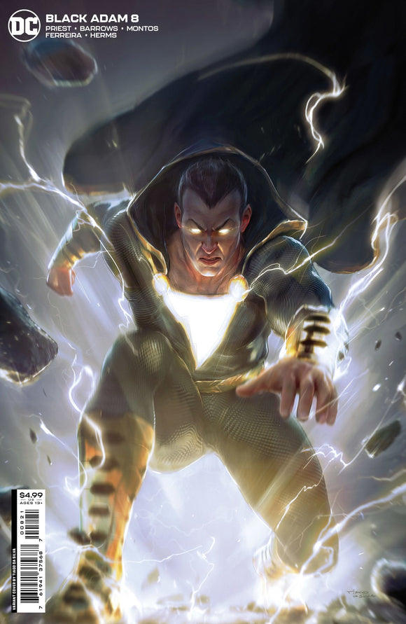 Black Adam #8 (Of 12) Cvr B Ti ago Da Silva Card Stock Var