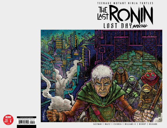 Tmnt Last Ronin Lost Day Speci al Cvr B Eastman