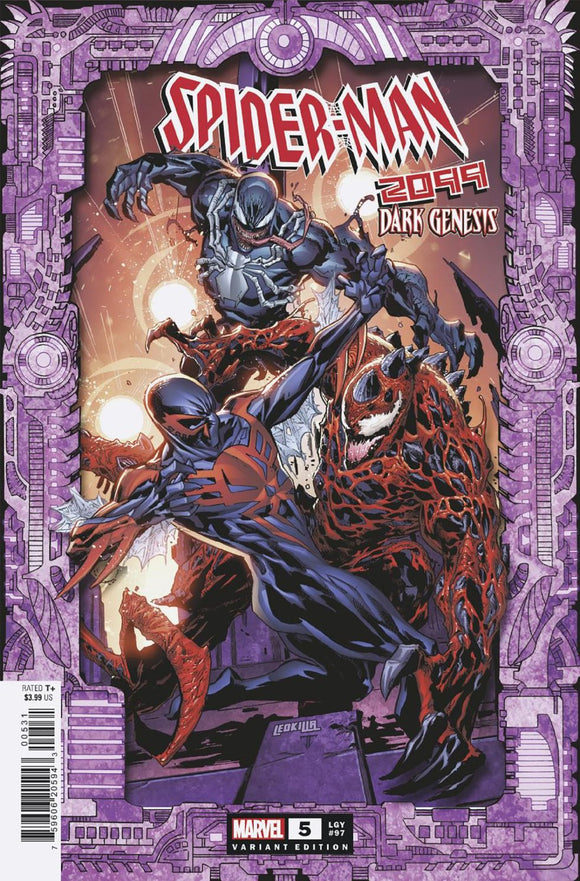 Spider-Man 2099 Dark Genesis # 5 (Of 5) Lashley Frame Var