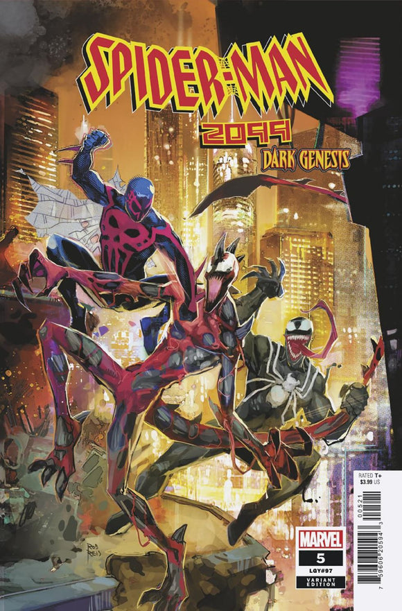 Spider-Man 2099 Dark Genesis # 5 (Of 5) Reis Connecting Var