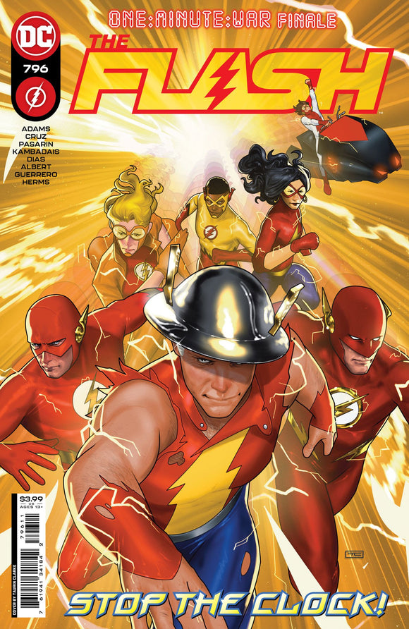 Flash #796 Cvr A Taurin Clarke (One-Minute War)