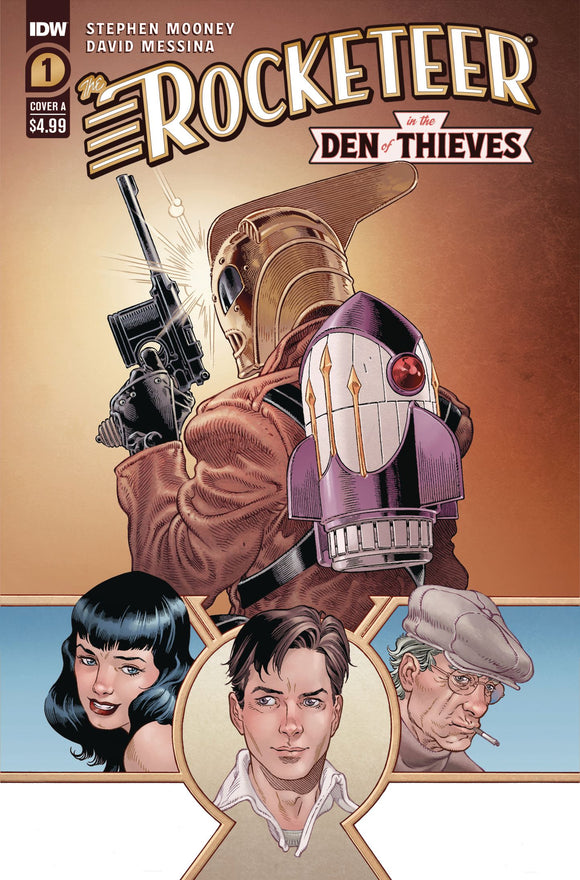 Rocketeer In The Den Of Thieve s #1 Cvr A Rodriguez