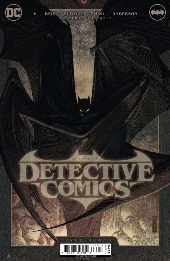 Detective Comics #1073 Cvr A E van Cagle