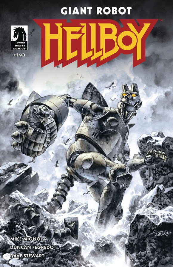 Giant Robot Hellboy #1 Cvr A F egredo