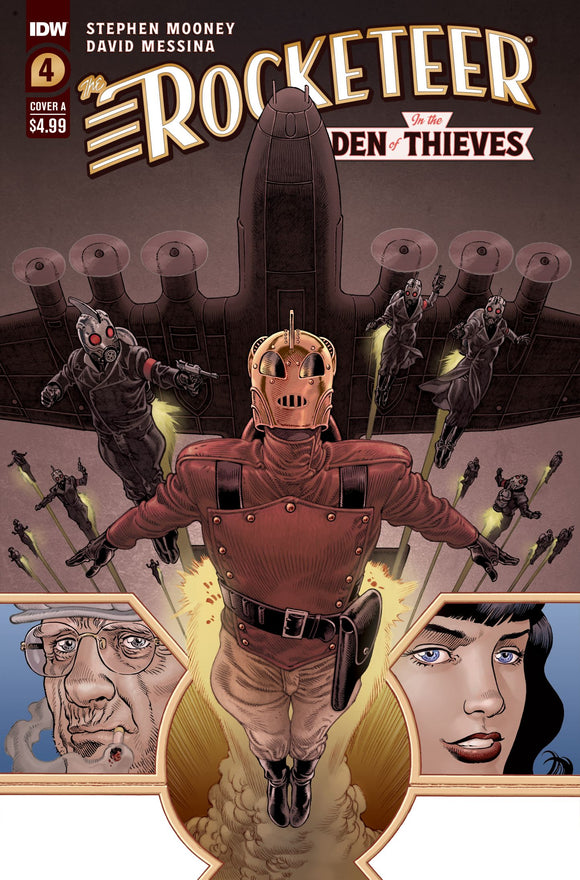 Rocketeer In The Den Of Thieve s #4 Cvr A Rodriguez