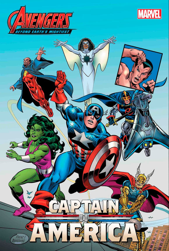 Captain America #3 Ron Frenz A vengers 60th Var