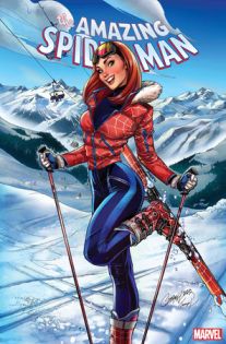 Amazing Spider-Man #40 J.s. Ca mpbell Ski Chalet Var