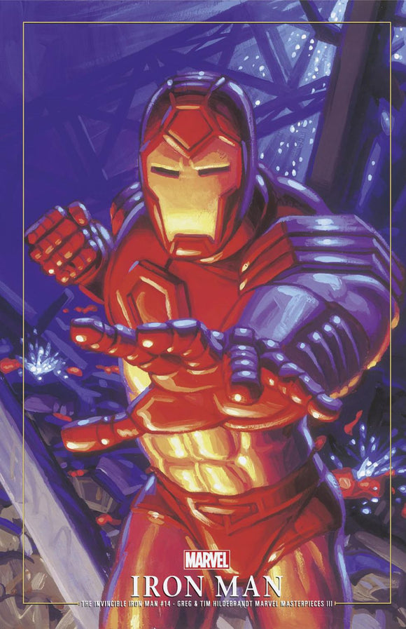 Invincible Iron Man #14 Hildeb randt Marvel Masterpieces Iii