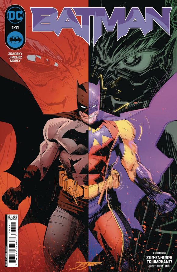 Batman #141 Cvr A Jorge Jimene z